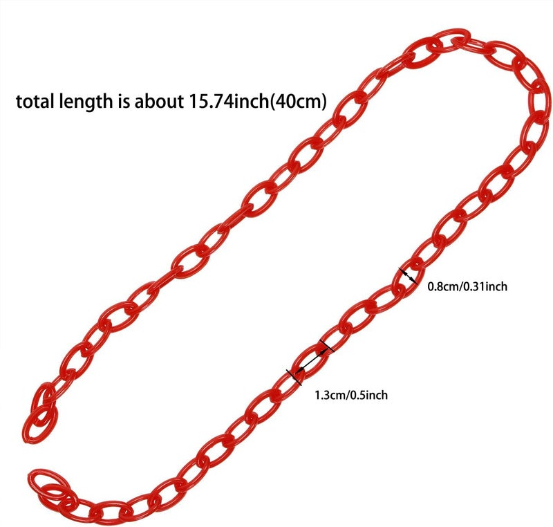 ONLYKXY Plastic Chain, Bird Chain, Birds Toys for Cage - Image 2